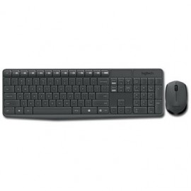 Teclado y Mouse inalámbricos Logitech Wi...