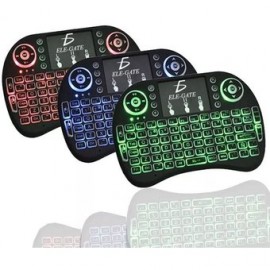 Mini Teclado Luminoso Bluetooth Pc Tv Sm...