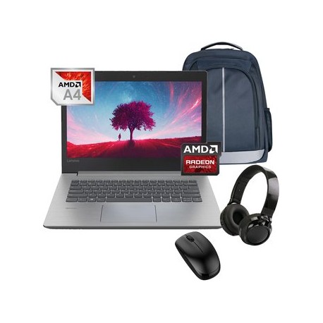 Laptop Lenovo Ideapad 330-14AST AMD A4-9...Computadoras Brillo