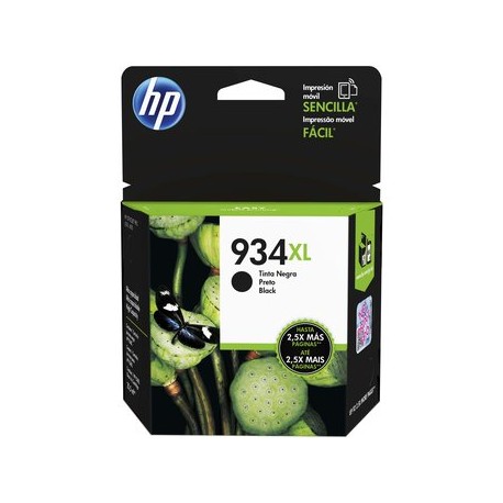 Cartucho de Tinta HP 934XL de Alto Rendi...Computadoras Brillo