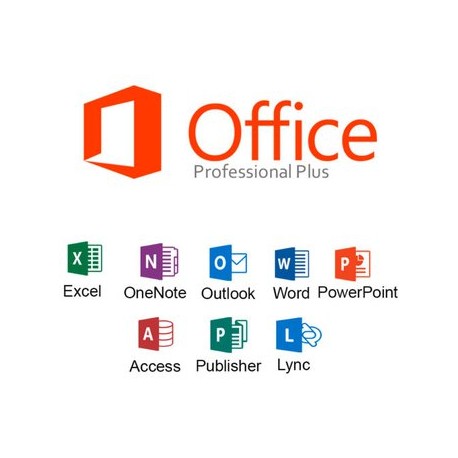 Licencia Office 2016 Pro Plus Hogar Y Em...Computadoras Brillo