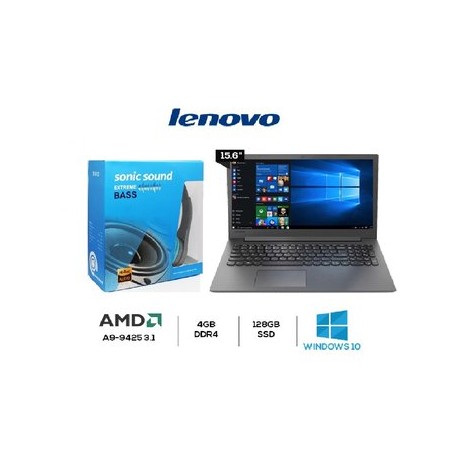 Laptop Lenovo 130-15ast 15" AMD A9 128GB...Computadoras Brillo