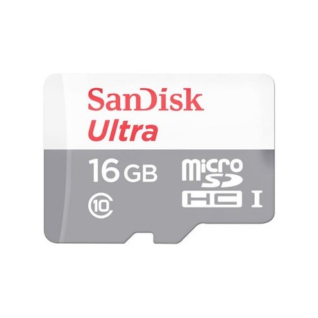 Memoria SanDisk Micro SDHC UHS-I U1 de 1...Computadoras Brillo