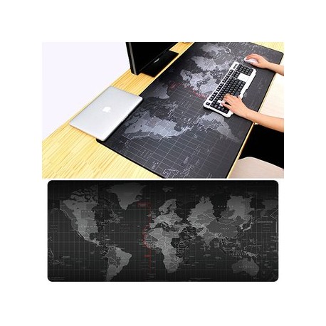 Mouse Pad Mat Mapa Del Mundo De Patron D...Computadoras Brillo