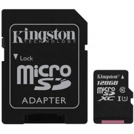 Memoria MicroSD 128GB Kingston SDXC Clas...