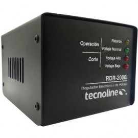 REGULADOR DE VOLTAJE TECNOLINE® RDR-2000...