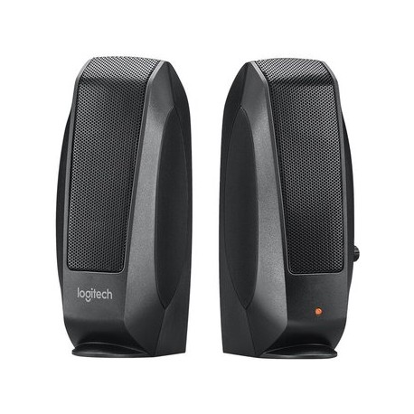 Bocinas Logitech S120 2.0 Canales Estere...Computadoras Brillo
