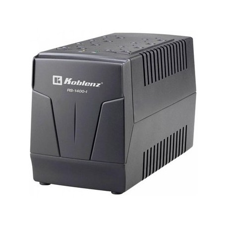 Regulador de Voltaje KOBLENZ RS-1400-I 8...Computadoras Brillo