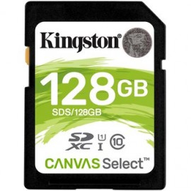 Memoria SD 128GB Kingston SDXC Clase10 C...