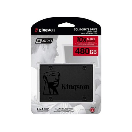 UNIDAD SSD KINGSTON 480GB SATA 3 2.5" SA...Computadoras Brillo