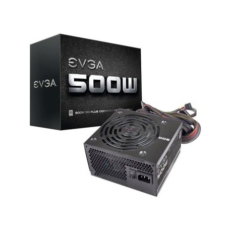 Fuente de Poder PC 500W Gamer EVGA 80 Pl...Computadoras Brillo