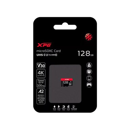 Memoria Micro SD 128 GB Gaming A2 100/85...Computadoras Brillo