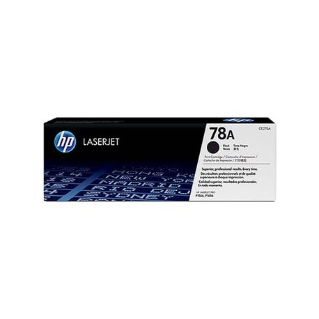 Cartucho de Tóner HP 78A LaserJet-NegroComputadoras Brillo
