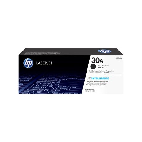 Cartucho de Tóner HP 30A Laserjet-NegroComputadoras Brillo