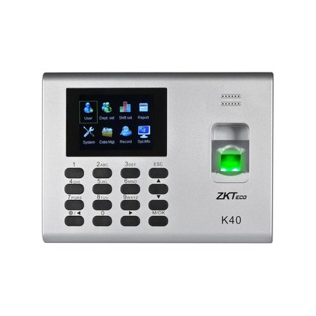 Control De Acceso ZKTeco K40 De Hasta 1,...Computadoras Brillo