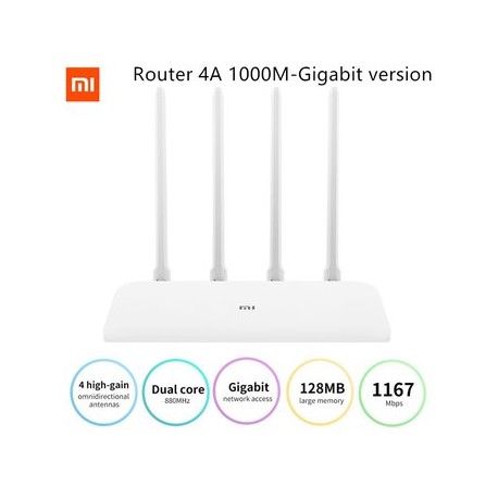 Xiaomi Router 4A Gigabit versión 2,4 GHz...Computadoras Brillo