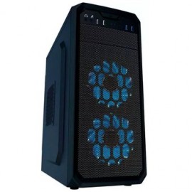 Gabinete Gamer YEYIAN S/Fuente LED Negro...