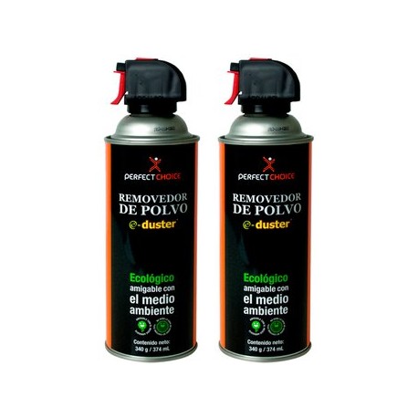 Aire Comprimido E-Duster (2 Pack) De 374...Computadoras Brillo