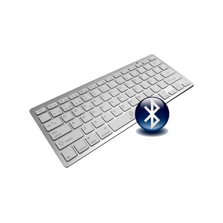 Teclado Bluetooth Inalámbrico para Ipad...Computadoras Brillo