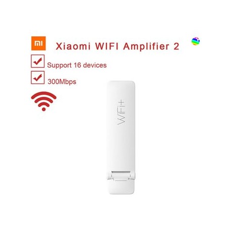 Xiaomi Wifi Amplificador 2，Repetidor de...Computadoras Brillo
