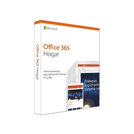 SOFTWARE MICROSOFT OFF 365 HOME ESPAÑOL...Computadoras Brillo