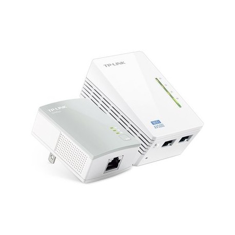 Kit Expansor De Señal Powerline WIFI Tp-...Computadoras Brillo