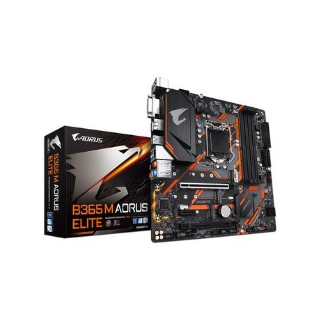T. Madre Gigabyte B365 M AORUS ELITE Int...Computadoras Brillo