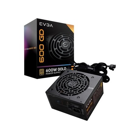 Fuente De Poder EVGA 600 GD 600W 80 PLUS...Computadoras Brillo
