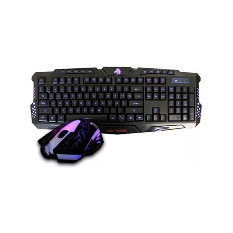 Kit Teclado G79 Y Mouse G16 Eagle Warrio...Computadoras Brillo