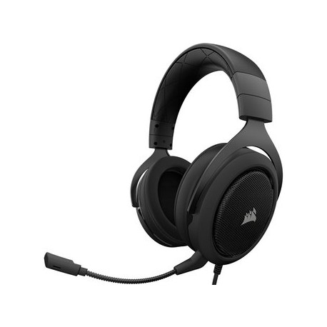 Diadema Corsair HS50 Stereo Gaming 3.5mm...Computadoras Brillo