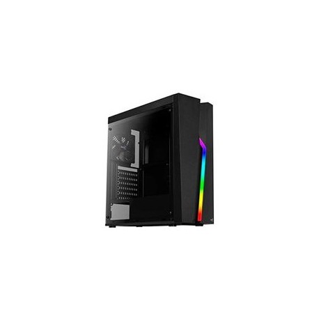 GABINETE AEROCOOL BOLT NEGRO RGB/USB 3.0...Computadoras Brillo