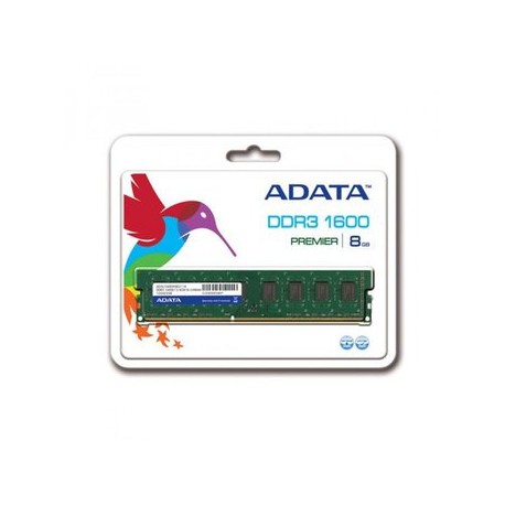 MEMORIA DDR3 ADATA 8GB 1600 MHz UDIMMM A...Computadoras Brillo