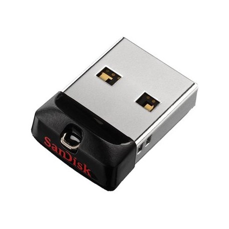 Memoria USB 16GB SANDISK CRUZER FIT USB...Computadoras Brillo