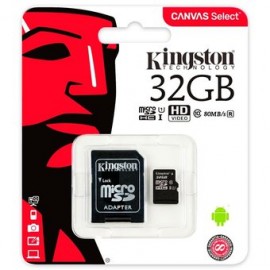 Memoria Micro Sd Hc I 32gb Kingston Clas...