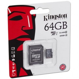 Memoria Kingston microSDXC UHS-I de 64 G...