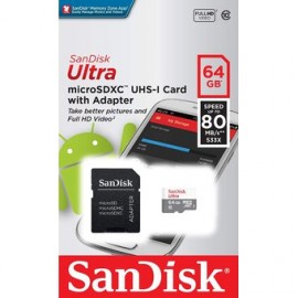 Memoria Micro SD SanDisk® Ultra 64gb SDS...