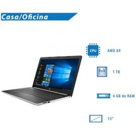 Laptop Hp 15-bw014la Amd A9-9420 4 Gb Ra...