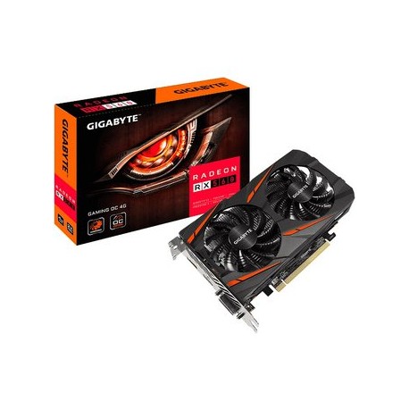 Tarjeta De Video AMD Radeon Gigabyte RX...Computadoras Brillo