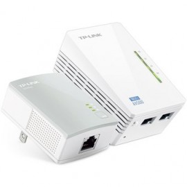 Kit Expansor De Señal Powerline WIFI Tp-...