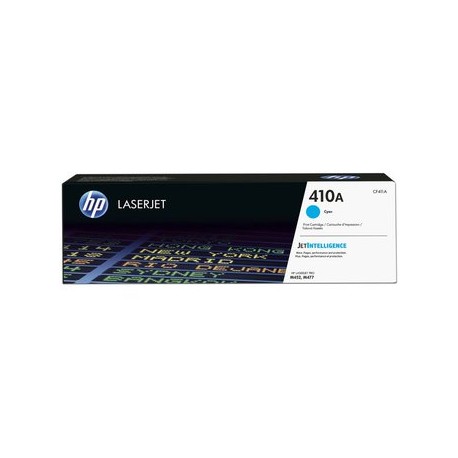 Cartucho de tóner HP 410A Cian Laserjet...Computadoras Brillo