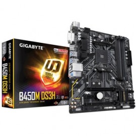T. Madre Gigabyte B450M DS3H, ChipSet AM...