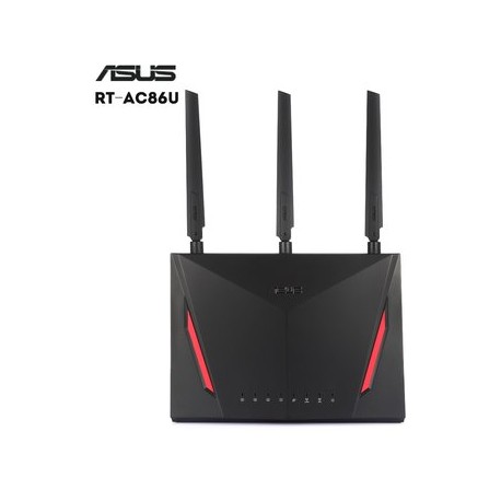 ASUS RT - AC86U Dual Core 1.8G 2900Mbps...Computadoras Brillo