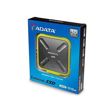 SSD Externo Adata SD700 512GB Micro-USB...Computadoras Brillo